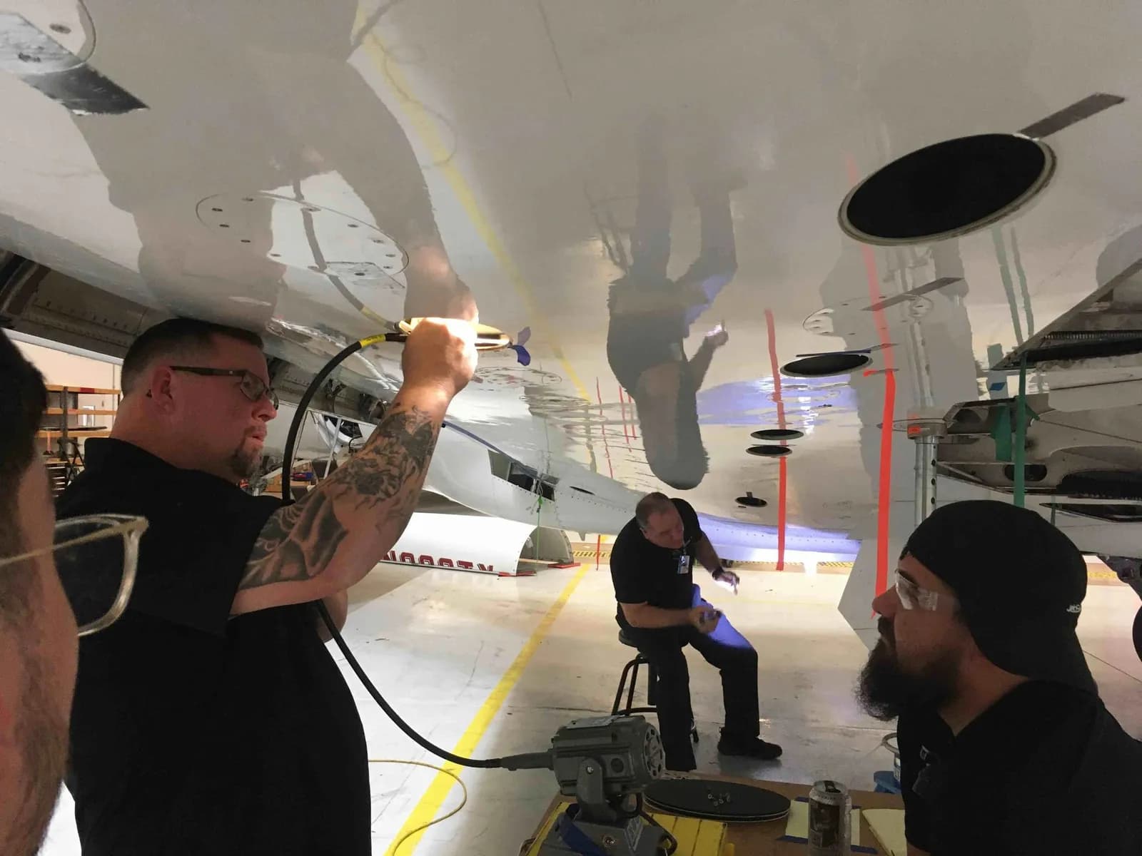 Aviation training session